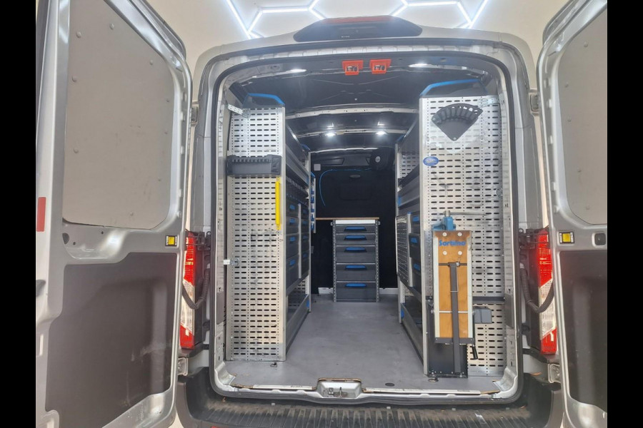Ford Transit 350 2.0 TDCI L2H2 Trend | Volledig Ingerichte Laadruimte | Omvormer 12V / 230V | Airco | VERWACHT