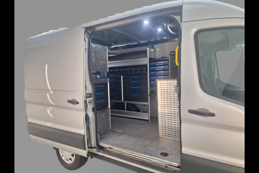 Ford Transit 350 2.0 TDCI L2H2 Trend | Volledig Ingerichte Laadruimte | Omvormer 12V / 230V | Airco | VERWACHT