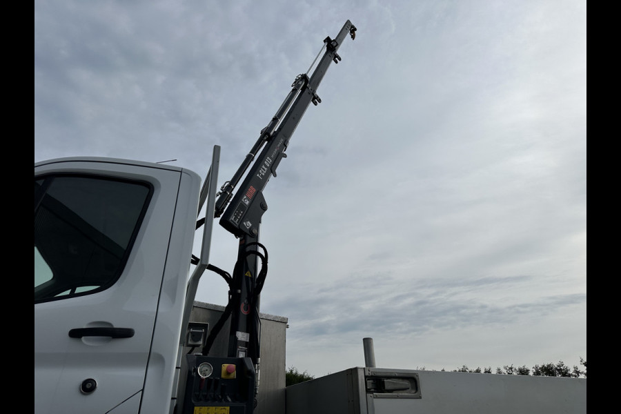 Ford Transit 350 2.0 TDCI 130 PK AWD / 4x4 / HIAB T-CLX 013 KRAAN / AWD / TREKHAAK / AIRCO / 2.800 KG AHG