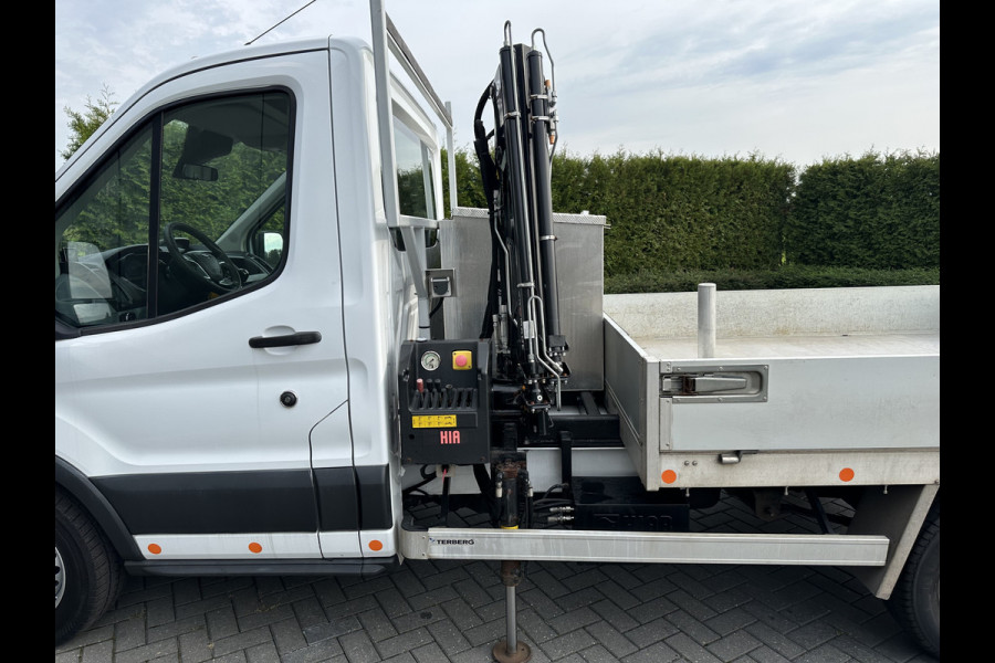 Ford Transit 350 2.0 TDCI 130 PK AWD / 4x4 / HIAB T-CLX 013 KRAAN / AWD / TREKHAAK / AIRCO / 2.800 KG AHG
