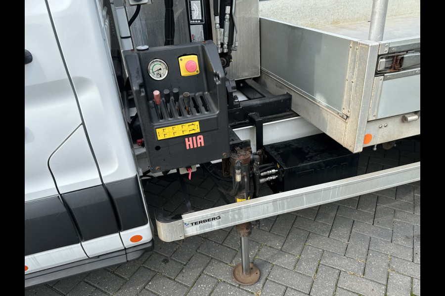 Ford Transit 350 2.0 TDCI 130 PK AWD / 4x4 / HIAB T-CLX 013 KRAAN / AWD / TREKHAAK / AIRCO / 2.800 KG AHG