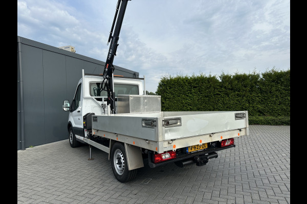 Ford Transit 350 2.0 TDCI 130 PK AWD / 4x4 / HIAB T-CLX 013 KRAAN / AWD / TREKHAAK / AIRCO / 2.800 KG AHG