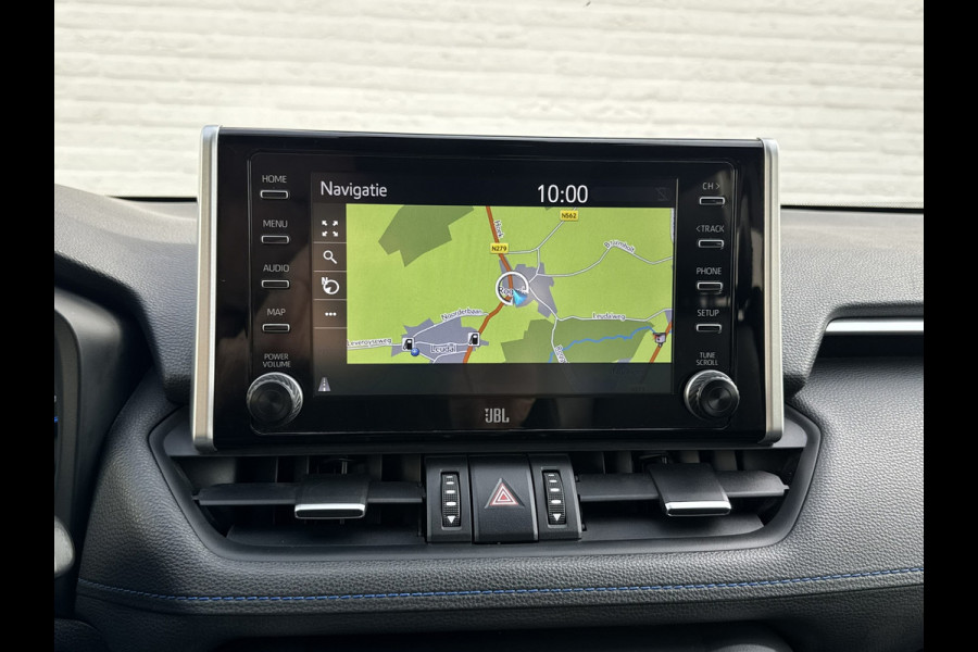 Toyota RAV4 2.5 Hybrid AWD Bi-Tone Trekhaak Leder Panorama JBL Verwarmde voorruit en stuur