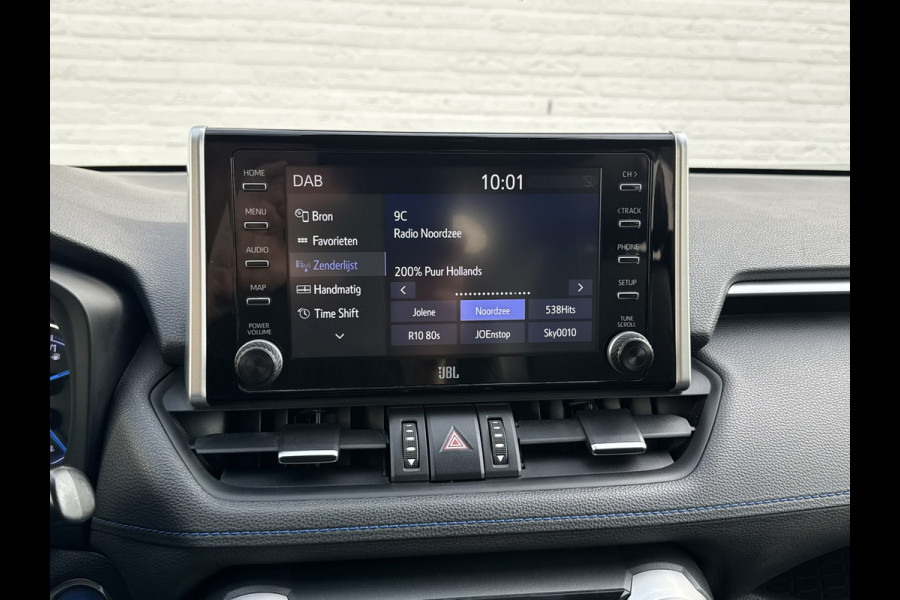 Toyota RAV4 2.5 Hybrid AWD Bi-Tone Trekhaak Leder Panorama JBL Verwarmde voorruit en stuur
