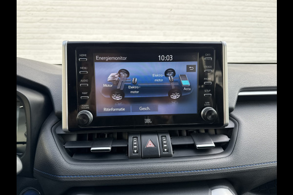 Toyota RAV4 2.5 Hybrid AWD Bi-Tone Trekhaak Leder Panorama JBL Verwarmde voorruit en stuur