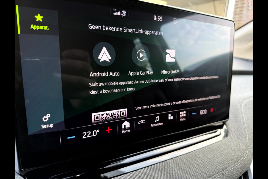 Škoda ENYAQ iV 60 SOH 93.4%, Camera, App Connect, Sfeerverlichting