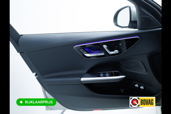 Mercedes-Benz C-Klasse Estate 300 e AMG Line | Pano | Digital light | Automatische zitpositie | Sfeerverlichting | Focal audio | Elec. trekhaak | Stoelen elec. met geheugen, Stoelverw., 360 Camera, Adaptieve cruise, Elec klep, Incl. winterset op lmv