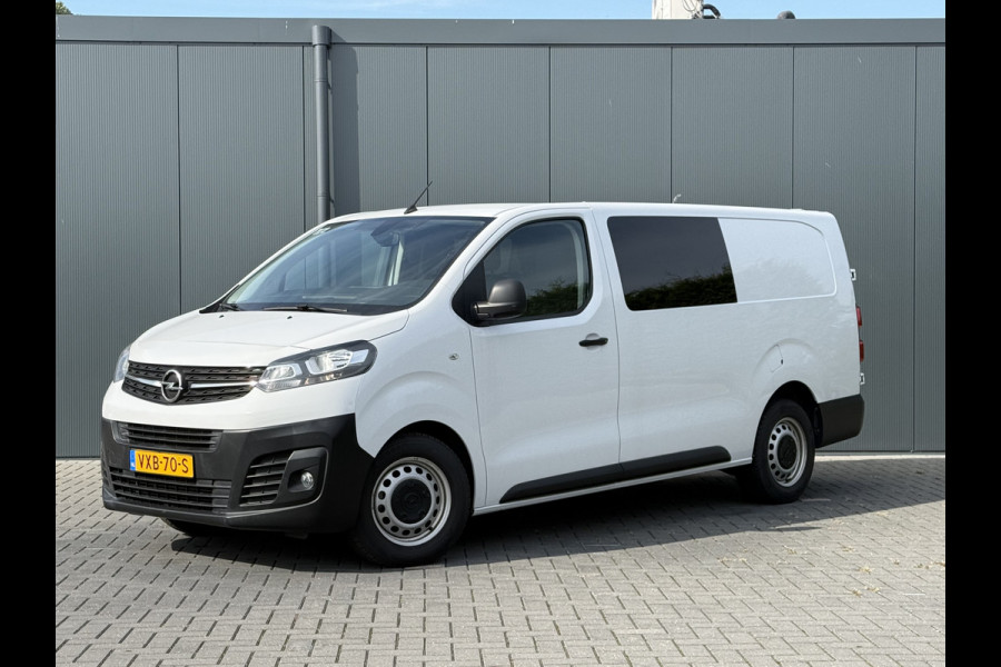 Opel Vivaro 2.0 CDTI 145 PK / L3H1 / 6-PERS DUBBELE CABINE / WORDT VERWACHT / TREKHAAK / CRUISE / 1e EIG. / AIRCO