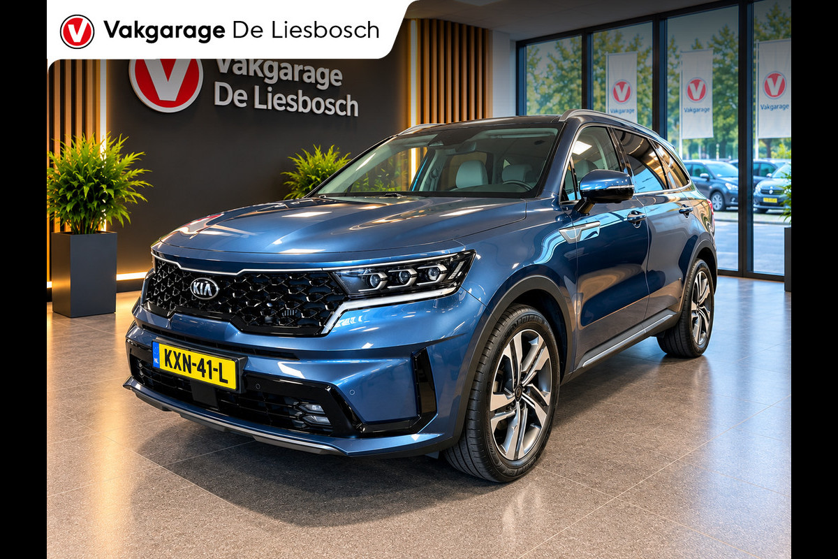 Kia Sorento 1.6 T-GDI Plug-in Hybrid 4WD DynamicLine 7persoons / Panoramadak / camera / leder / stoel en stoelverwarming