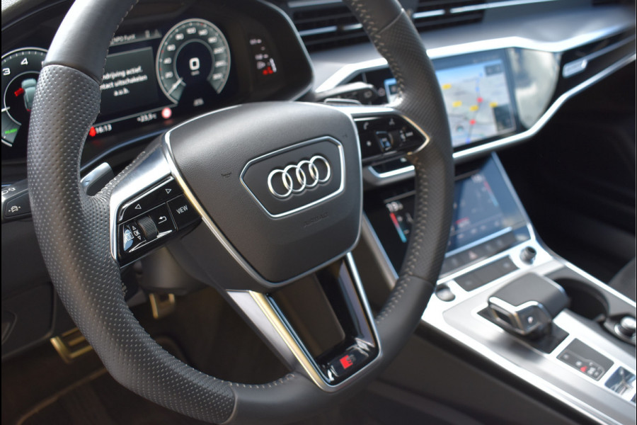 Audi A6 Avant 55 TFSI e Quattro 367 Pk S-Line SOH 98% Competition Navi Matrix Trekhaak 20 Inch