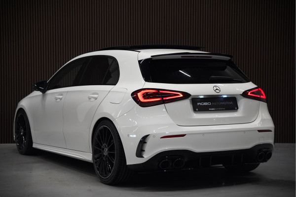 Mercedes-Benz A-Klasse 200 Business Solution AMG Upgrade | Panoramadak | Stoelverwarming | Cruise Control | Navigatie | Camera | LED High Performance | Keyless | Ambiance Verlichting | Parkeersensoren |