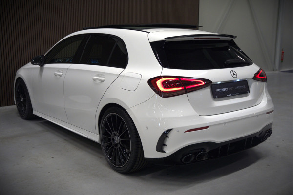 Mercedes-Benz A-Klasse 200 Business Solution AMG Upgrade | Panoramadak | Stoelverwarming | Cruise Control | Navigatie | Camera | LED High Performance | Keyless | Ambiance Verlichting | Parkeersensoren |