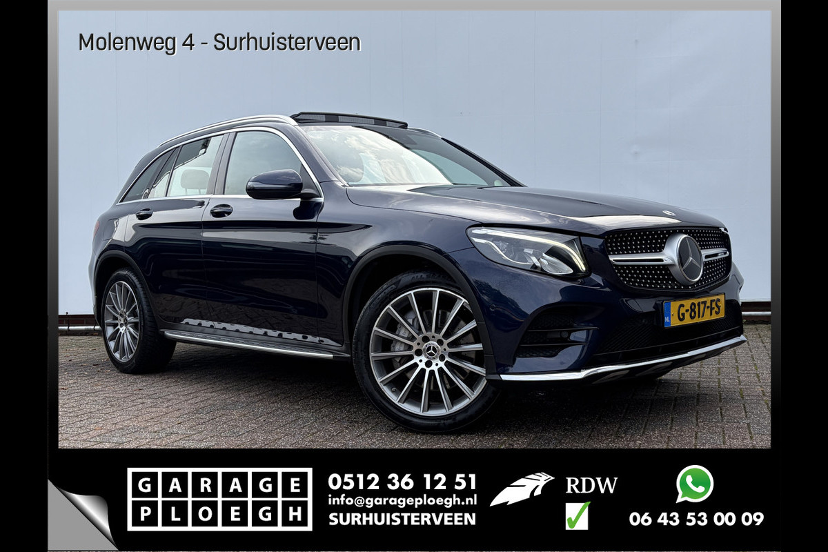 Mercedes-Benz GLC 220 d 4MATIC Solution AMG Incl.BTW Pano Treepl Stoelverw Elek.Klep Uitstraling!