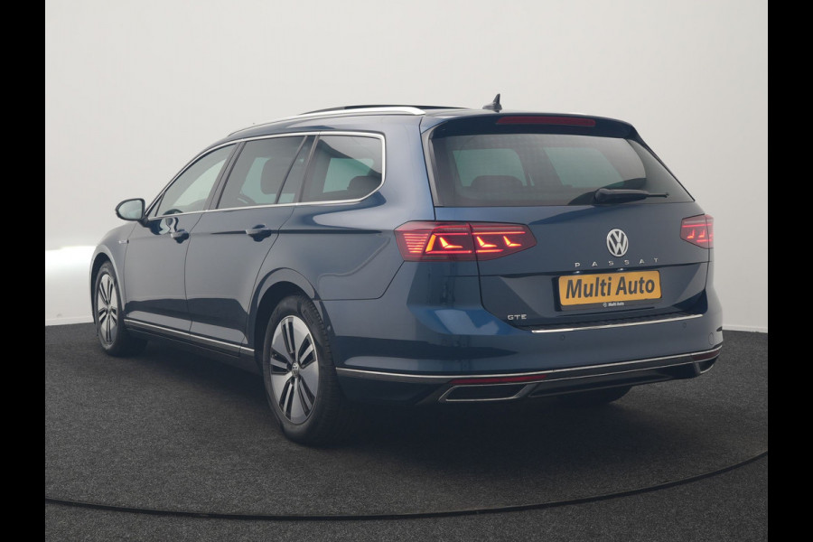 Volkswagen Passat Variant 1.4 TSI PHEV GTE Business 218pk Dealer O.H. | Trekhaak Af Fabriek | Panodak | Head Up | Adaptive Cruise | 360 Camera | Dynaudio | Lederen Sportstoelen Memory & Massage | IQ Light | Stoelen & Stuur Verwarmd | Blis | Keyless | Apple Carplay | Plug In Hybrid |