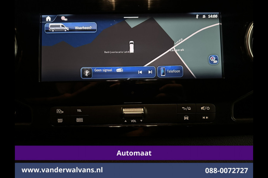 Mercedes-Benz Sprinter 317 CDI 170pk 9G-Tronic Automaat L2H2 2025 MODEL XL MBUX Euro6 Airco | Camera | Navigatie | LED | Chauffeursstoel Cruisecontrol, Stoelverwarming, Parkeersensoren, Bijrijdersbank