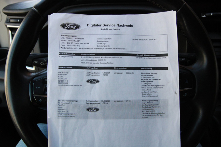 Ford Transit 350 2.0 TDCI 130PK L3H2 Trend / Camera / App connect / Navi / 3 zits