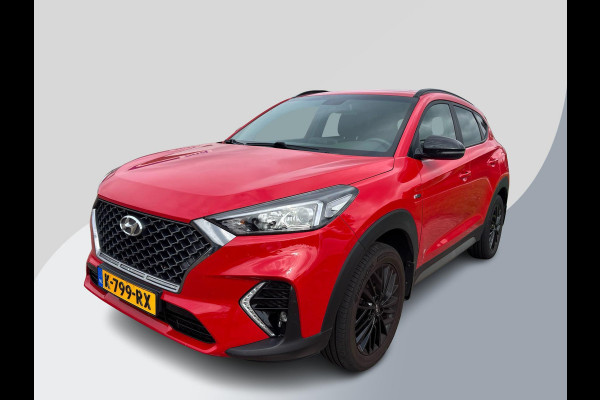 Hyundai Tucson 1.6 GDi N-line 132 PK | Stoelverwarming | Navigatie | Cruise Controle | Stuurwielverwarming | 18 inch lichtmetalen velgen | Alcantara