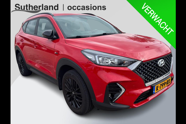 Hyundai Tucson 1.6 GDi N-line 132 PK | Stoelverwarming | Navigatie | Cruise Controle | Stuurwielverwarming | 18 inch lichtmetalen velgen | Alcantara