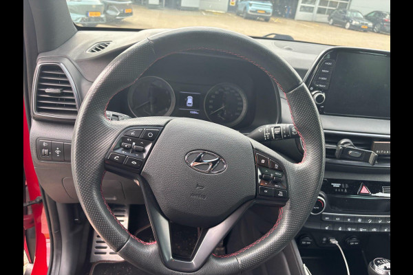 Hyundai Tucson 1.6 GDi N-line 132 PK | Stoelverwarming | Navigatie | Cruise Controle | Stuurwielverwarming | 18 inch lichtmetalen velgen | Alcantara