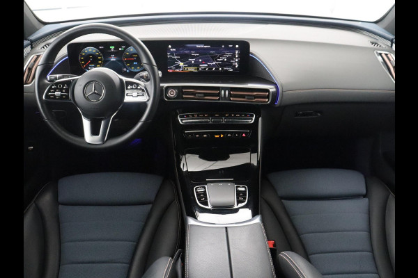 Mercedes-Benz EQC 400 4MATIC AMG Line 80 kWh | SOH 95.8% | Panoramadak | Trekhaak | Camera | Sfeerverlichting | Climate control | Half Leder | Stoelverwarming |