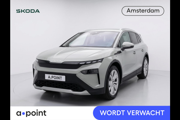 Škoda Elroq 85 Business Edition 286 pk | Verlengde garantie | Warmtepomp | Navigatie | Parkeersensoren | Achteruitrijcamera | Adaptieve cruise control | Stoelverwarming v\a | Verwamde voorruit | LED |