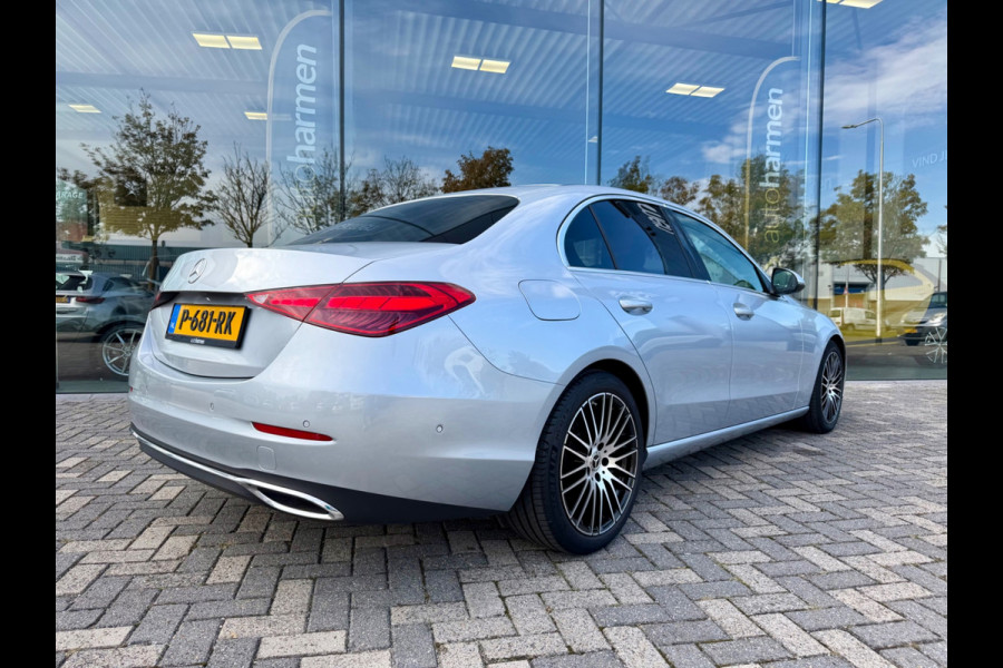 Mercedes-Benz C-Klasse 200 Luxury Line, 1e eigenaar, NAP, CarPlay, Leder, DISTRONIC, 18 inch