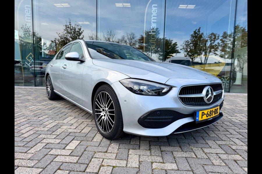 Mercedes-Benz C-Klasse 200 Luxury Line, 1e eigenaar, NAP, CarPlay, Leder, DISTRONIC, 18 inch