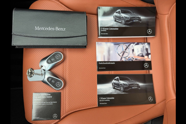Mercedes-Benz C-Klasse 200 Luxury Line, 1e eigenaar, NAP, CarPlay, Leder, DISTRONIC, 18 inch