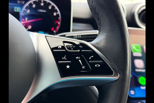 Mercedes-Benz C-Klasse 200 Luxury Line, 1e eigenaar, NAP, CarPlay, Leder, DISTRONIC, 18 inch