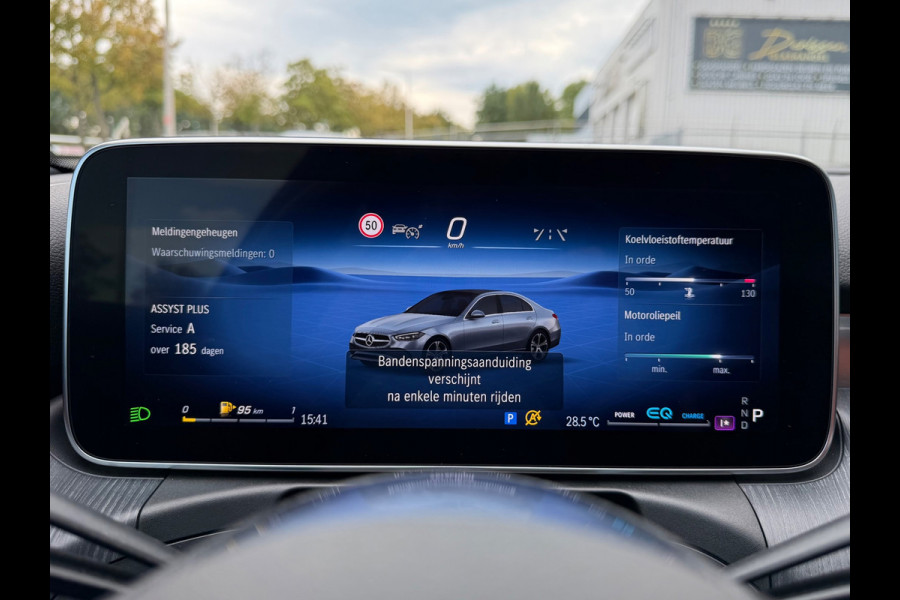 Mercedes-Benz C-Klasse 200 Luxury Line, 1e eigenaar, NAP, CarPlay, Leder, DISTRONIC, 18 inch
