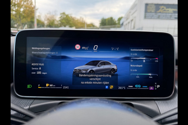 Mercedes-Benz C-Klasse 200 Luxury Line, 1e eigenaar, NAP, CarPlay, Leder, DISTRONIC, 18 inch
