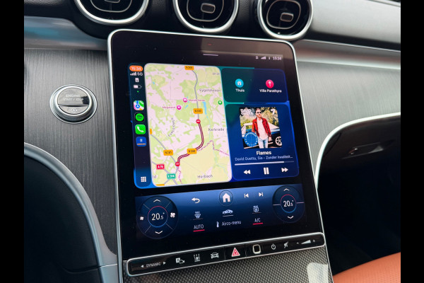 Mercedes-Benz C-Klasse 200 Luxury Line, 1e eigenaar, NAP, CarPlay, Leder, DISTRONIC, 18 inch