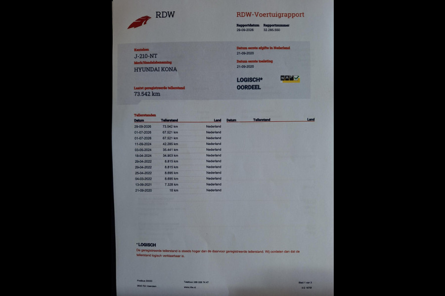 Hyundai Kona 1.6 GDI HEV Fashion | Climate | Trekhaak 1300kg |  Blindspot | Adaptive CC | Camera | HUD |