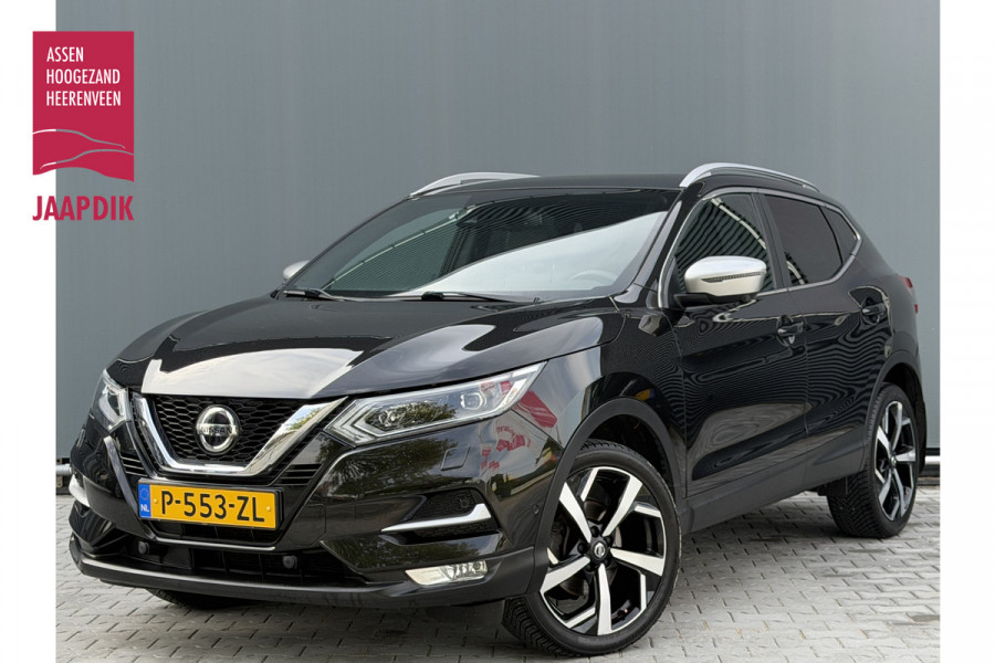 Nissan QASHQAI BWJ 2019 | 1.2T 116PK Tekna + | TREKHAAK | PANO DAK | LEER | CLIMA | 360 CAMERA | STOELVERW | 19'' LMV |