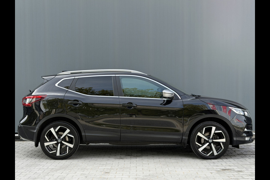 Nissan QASHQAI BWJ 2019 | 1.2T 116PK Tekna + | TREKHAAK | PANO DAK | LEER | CLIMA | 360 CAMERA | STOELVERW | 19'' LMV |