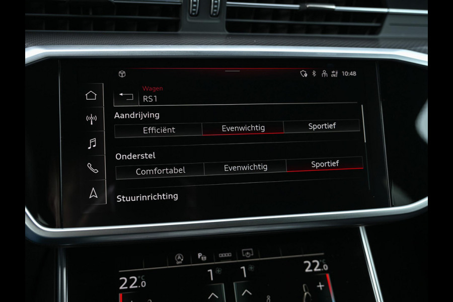 Audi A6 Avant RS 6 TFSI quattro | Achterasbesturing | VOSSEN Velgen | B&O | 360 Camera | Luchtvering | Memory Seat | Stoelverwarming V+A | Stuurverwarming | Ambiance Interieur | Trekhaak |