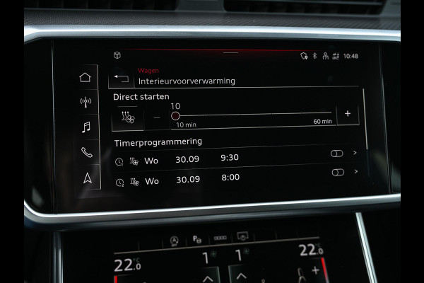 Audi A6 Avant RS 6 TFSI quattro | Achterasbesturing | VOSSEN Velgen | B&O | 360 Camera | Luchtvering | Memory Seat | Stoelverwarming V+A | Stuurverwarming | Ambiance Interieur | Trekhaak |