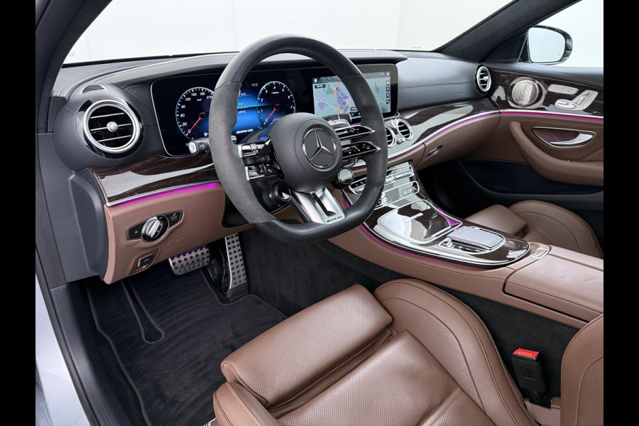 Mercedes-Benz E-Klasse Estate AMG E 63 S 4MATIC+ | Bruin Leder - Performance-stoelen High-End Pano Burmester Memory