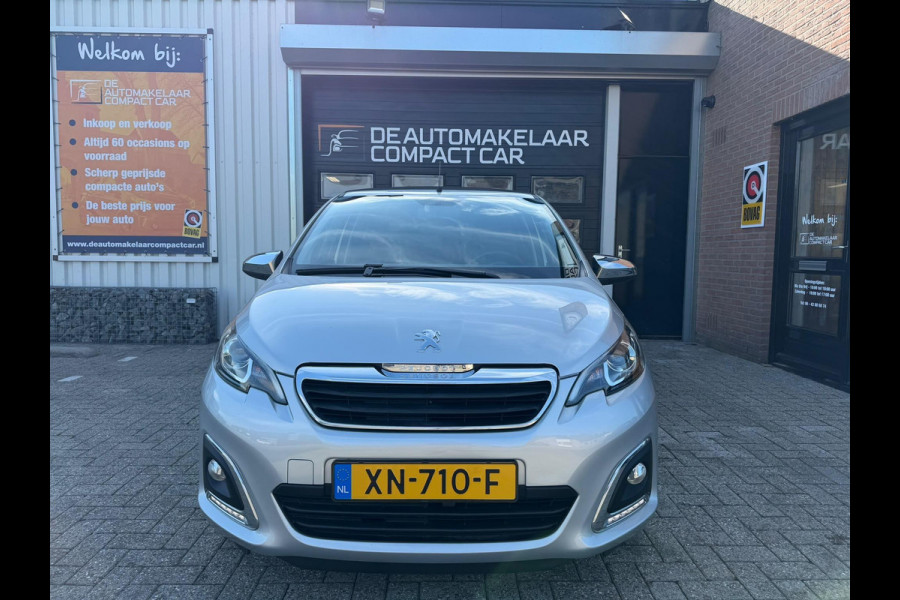 Peugeot 108 1.0 e-VTi Allure TOP! | AUTOMAAT | 61.722 KM | CLIMATE | CAMERA | OPEN DAK |