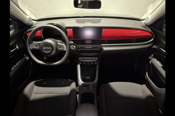 Fiat 600E RED 54 kWh | Apple CarPlay - Android Auto | LED lampen voor & achter | Hill Hold