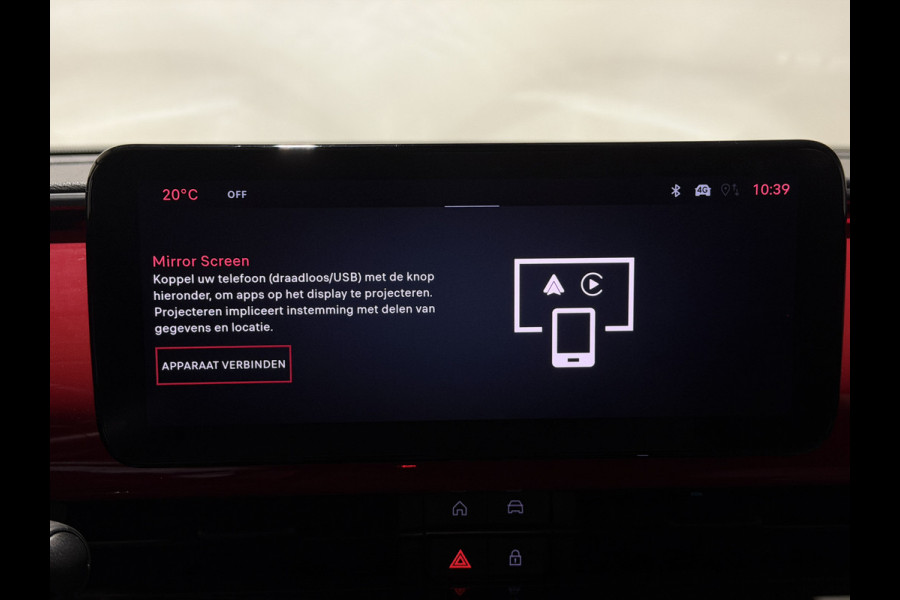 Fiat 600E RED 54 kWh | Apple CarPlay - Android Auto | LED lampen voor & achter | Hill Hold