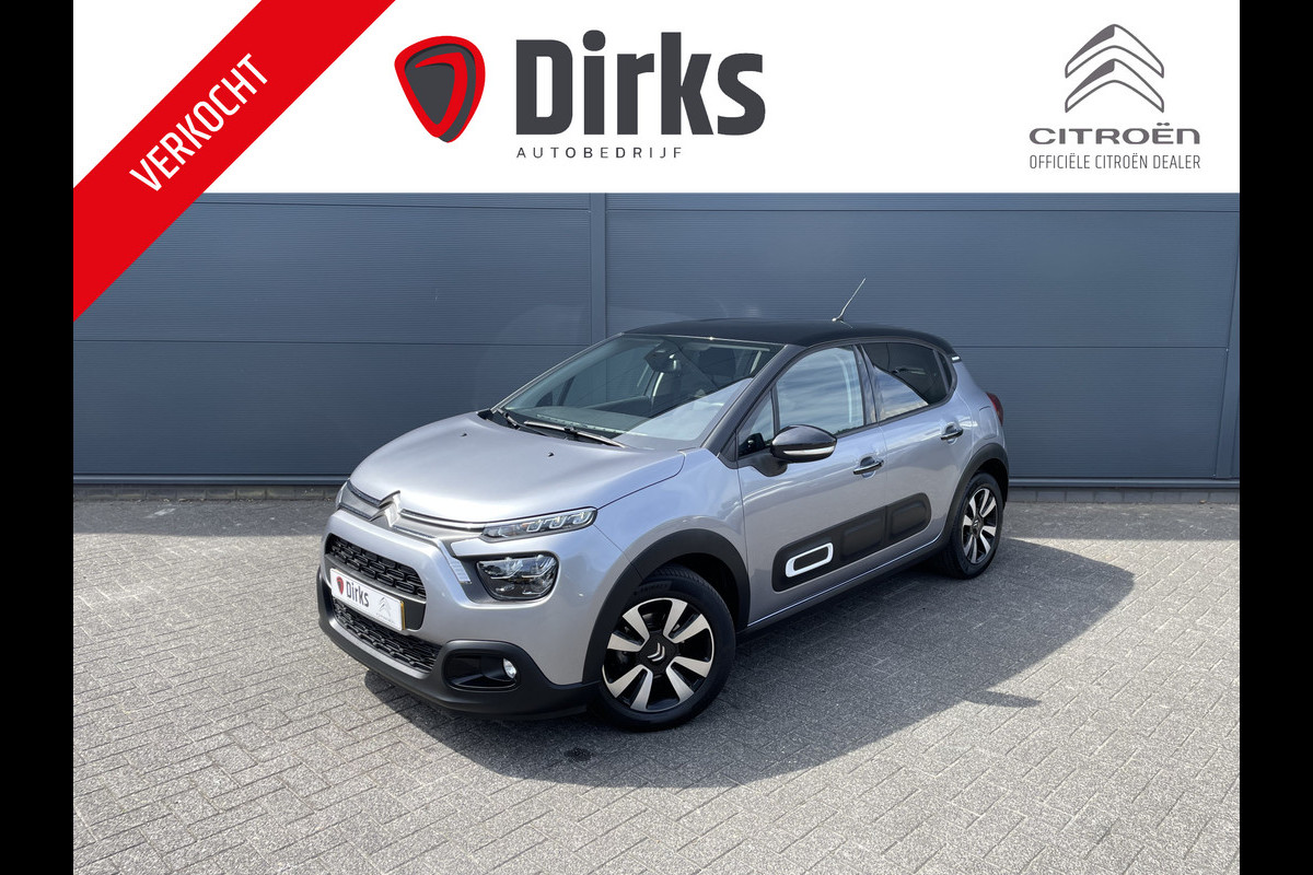 Citroën C3 110pk Shine (Camera - Keyless Entry - Navigatie - Automatische Airco - Apple Carplay - LED)