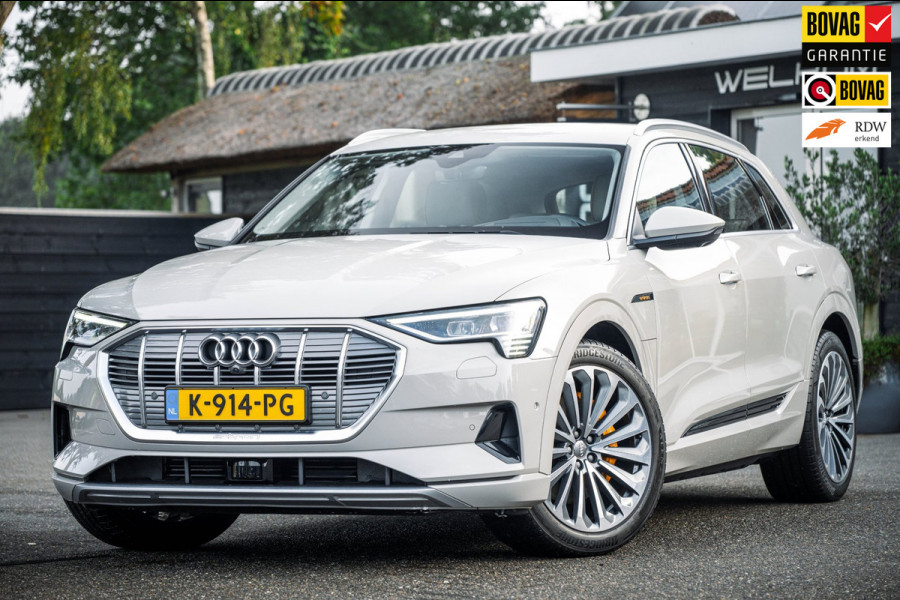 Audi e-tron E-tron 55 quattro advanced Pro Line Plus 95 kWh Soh 95% I Siambiege I Luchtvering I Stoelkoeling & verwarming I B&O