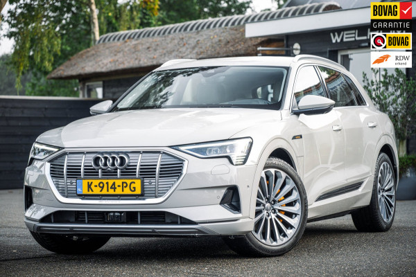 Audi e-tron E-tron 55 quattro advanced Pro Line Plus 95 kWh Soh 95% I Siambiege I Luchtvering I Stoelkoeling & verwarming I B&O