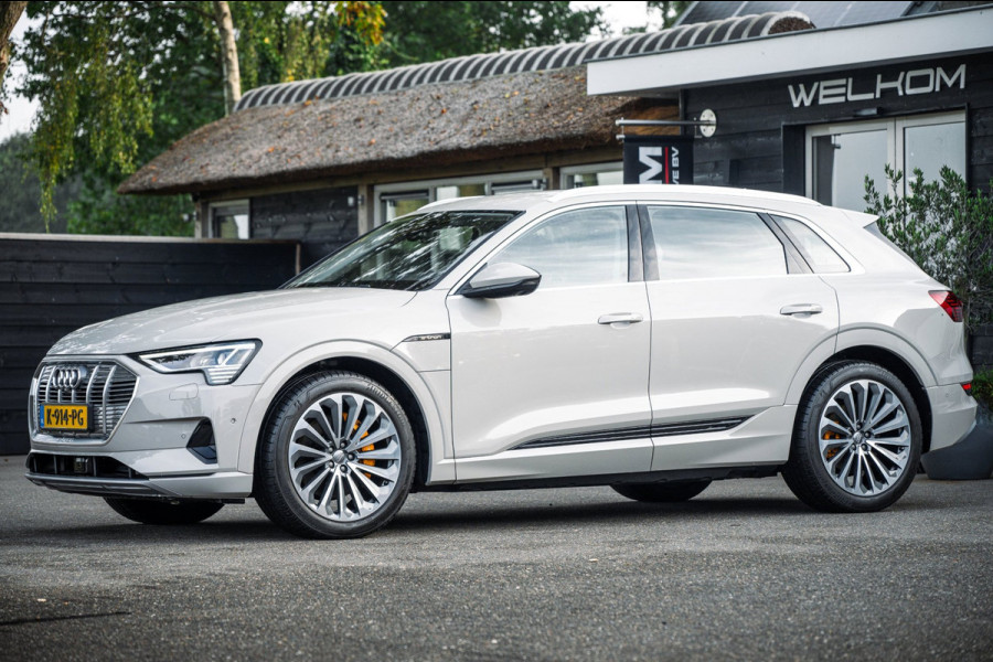 Audi e-tron E-tron 55 quattro advanced Pro Line Plus 95 kWh Soh 95% I Siambiege I Luchtvering I Stoelkoeling & verwarming I B&O