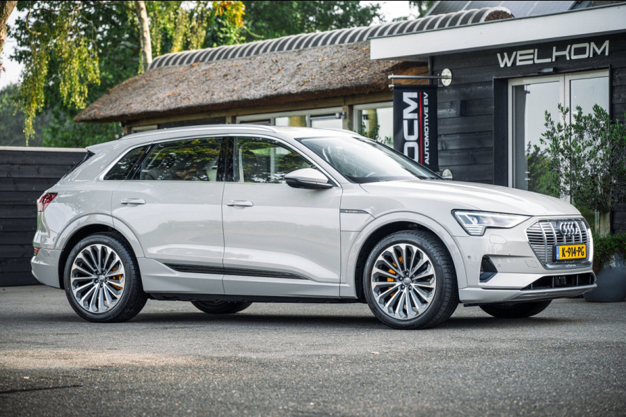 Audi e-tron E-tron 55 quattro advanced Pro Line Plus 95 kWh Soh 95% I Siambiege I Luchtvering I Stoelkoeling & verwarming I B&O
