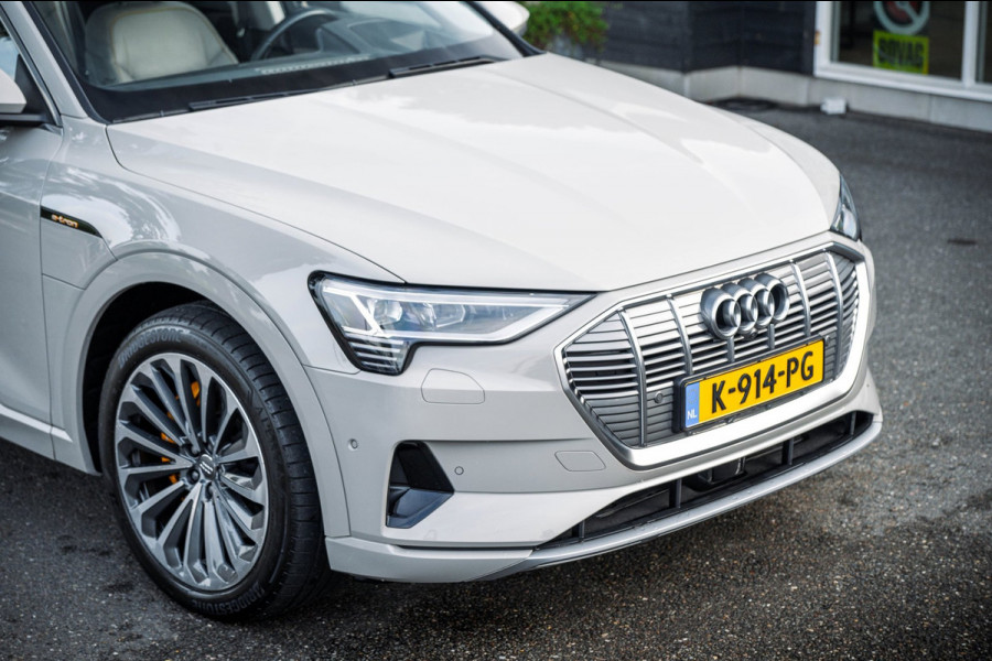 Audi e-tron E-tron 55 quattro advanced Pro Line Plus 95 kWh Soh 95% I Siambiege I Luchtvering I Stoelkoeling & verwarming I B&O
