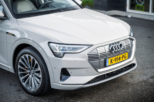 Audi e-tron E-tron 55 quattro advanced Pro Line Plus 95 kWh Soh 95% I Siambiege I Luchtvering I Stoelkoeling & verwarming I B&O