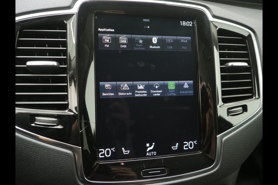 Volvo XC90 2.0 T8 Recharge AWD Inscription 7p Long range | Leder | Trekhaak | Pilot Assist | Memory | Camera | Keyless | BLIS | Carplay