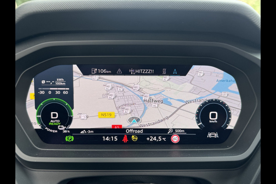 Audi Q4 Sportback e-tron 35 EDITION 170PK 55 kWh LEDER/VIRTUAL/NAVI  EL KLEP